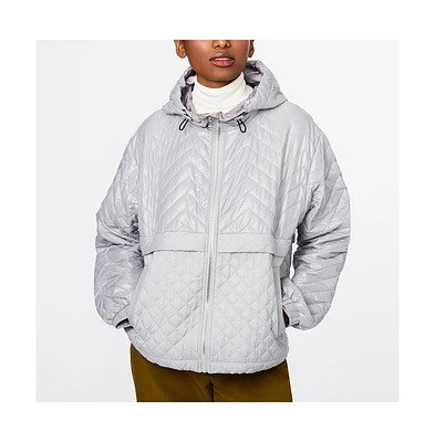 Mixed Quilted Lightweight Jacket