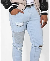 Men's Index Distressed Biker Jeans