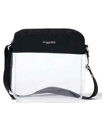 Baggallini Clear Stadium Crossbody