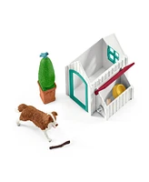 Schleich Horse Club- Hannah's Guest Horses with Ruby the Dog Playset