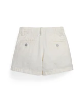 Polo Ralph Lauren Toddler and Little Girls Cotton Chino Shorts