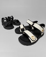 Coach Women's Brynn Double-Band Sporty Lug-Sole Footbed Sandals