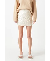 Women's Sequin Mini Skirt