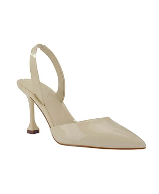 Marc Fisher Women's Hadya Pointy Toe Stiletto Slingback Pumps