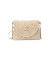 Urban Expressions Lenox Straw Crossbody