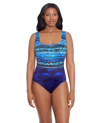 Women's Longitude Double X-Back Tank One-Piece Swimsuit