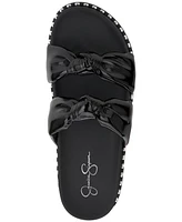 Jessica Simpson Women's Caralyna Knotted Footbed Sandals