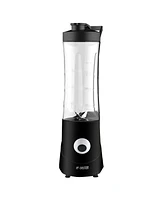 5 Core Personal Blender 20 Oz Capacity Bpa Free Food Processor w 600ml Portable Travel Bottle 160W Electric Motor Powerful Food Processor -5C421