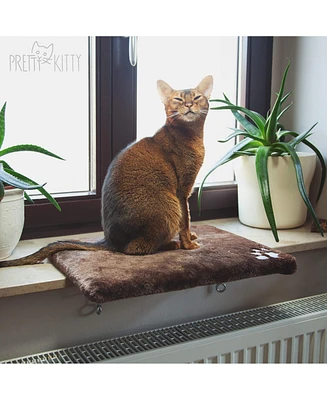 Window Sill Cat Bed with Washable Windowsill Cat Bed