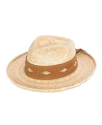Peter Grimm Aislinn Leather Band Resort Hat
