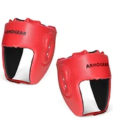 Boxing Helmet with Adjustable Cushioned Headgear for Boxing Battle