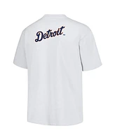 Men's Pleasures White Detroit Tigers Mascot T-shirt