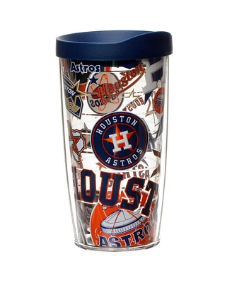 Tervis Tumbler Houston Astros 16 Oz All Over Wrap Tumbler With Lid