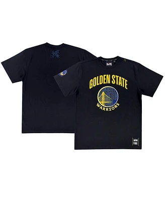 Men's and Women's Nba x Two Hype Black Golden State Warriors Culture & Hoops T-shirt