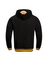 Men's Pro Standard Black Boston Bruins Retro Classic Fleece Pullover Hoodie