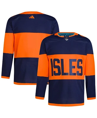 Men's adidas Navy New York Islanders 2024 Nhl Stadium Series Authentic Jersey