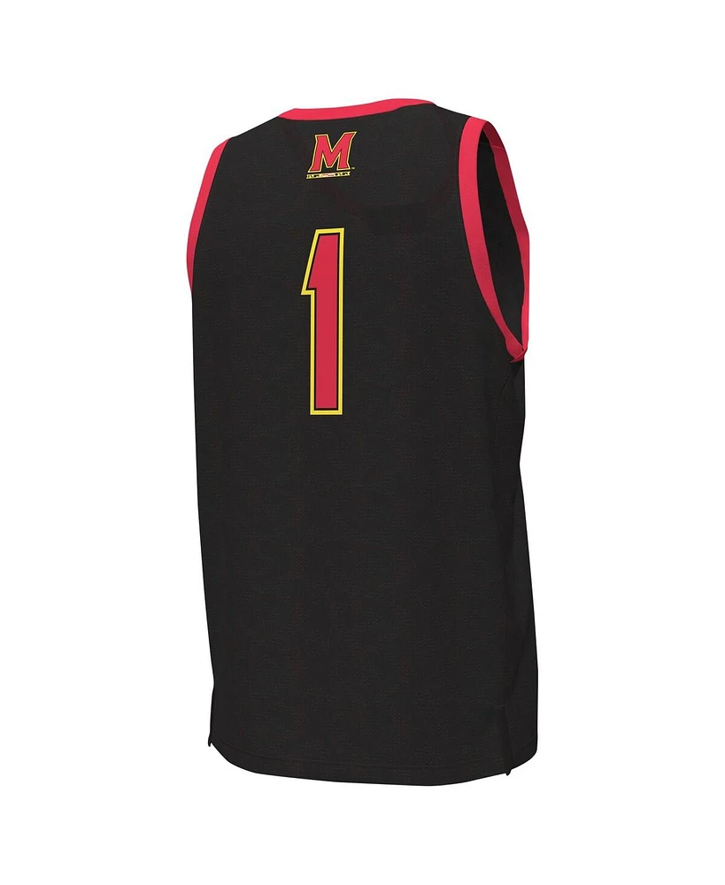 Men's Under Armour #1 Maryland Terrapins Replica Basketball Jersey