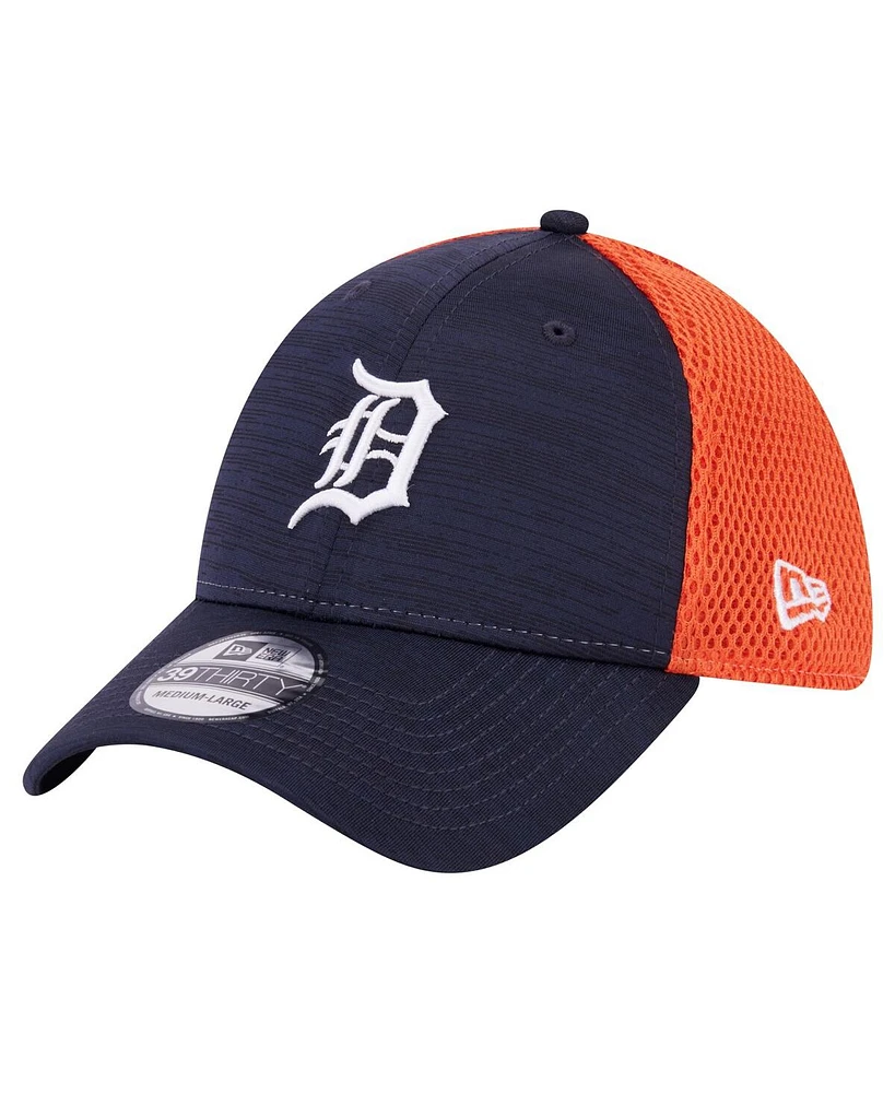 Men's New Era Navy Detroit Tigers Neo 39THIRTY Flex Hat