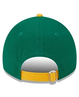 Men's New Era Kelly Green Oakland Athletics 2024 Batting Practice 9TWENTY Adjustable Hat
