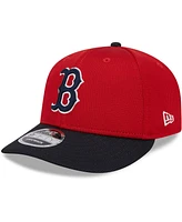 Men's New Era Red Boston Red Sox 2024 Batting Practice Low Profile 9FIFTY Snapback Hat