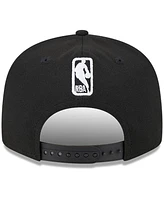 Men's New Era Black Philadelphia 76ers Tip-Off 9FIFTY Snapback Hat