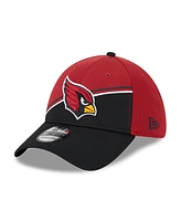 Men's New Era Cardinal, Black Arizona Cardinals 2023 Sideline 39THIRTY Flex Hat