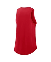 Women's Nike Red Philadelphia Phillies Legacy Icon High Neck Fashion Tank Top