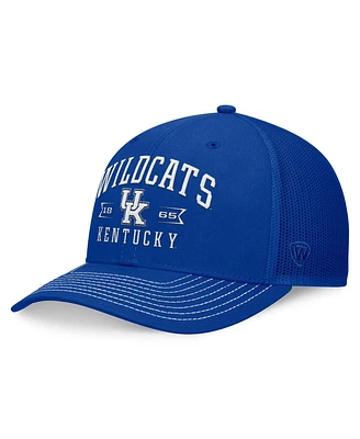 Men's Top of the World Royal Kentucky Wildcats Carson Trucker Adjustable Hat