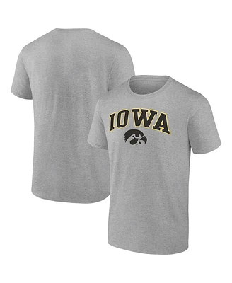 Men's Fanatics Steel Iowa Hawkeyes Campus T-shirt