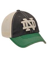 Men's Notre Dame Fighting Irish Top of the World Offroad Trucker Adjustable Hat - Navy Blue