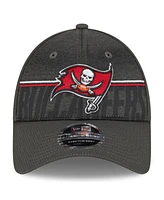 Youth Boys and Girls New Era Pewter Tampa Bay Buccaneers 2023 Nfl Training Camp 9FORTY Adjustable Hat