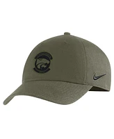 Men's Nike Olive Kansas State Wildcats Military-Inspired Pack Heritage86 Adjustable Hat