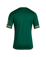 Men's adidas Green Miami Hurricanes Reverse Retro Replica Baseball Jersey