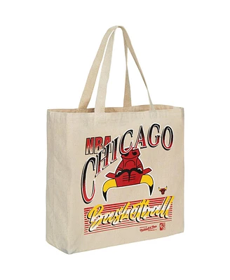 Women's Mitchell & Ness Distressed Chicago Bulls Graphic Tote Bag