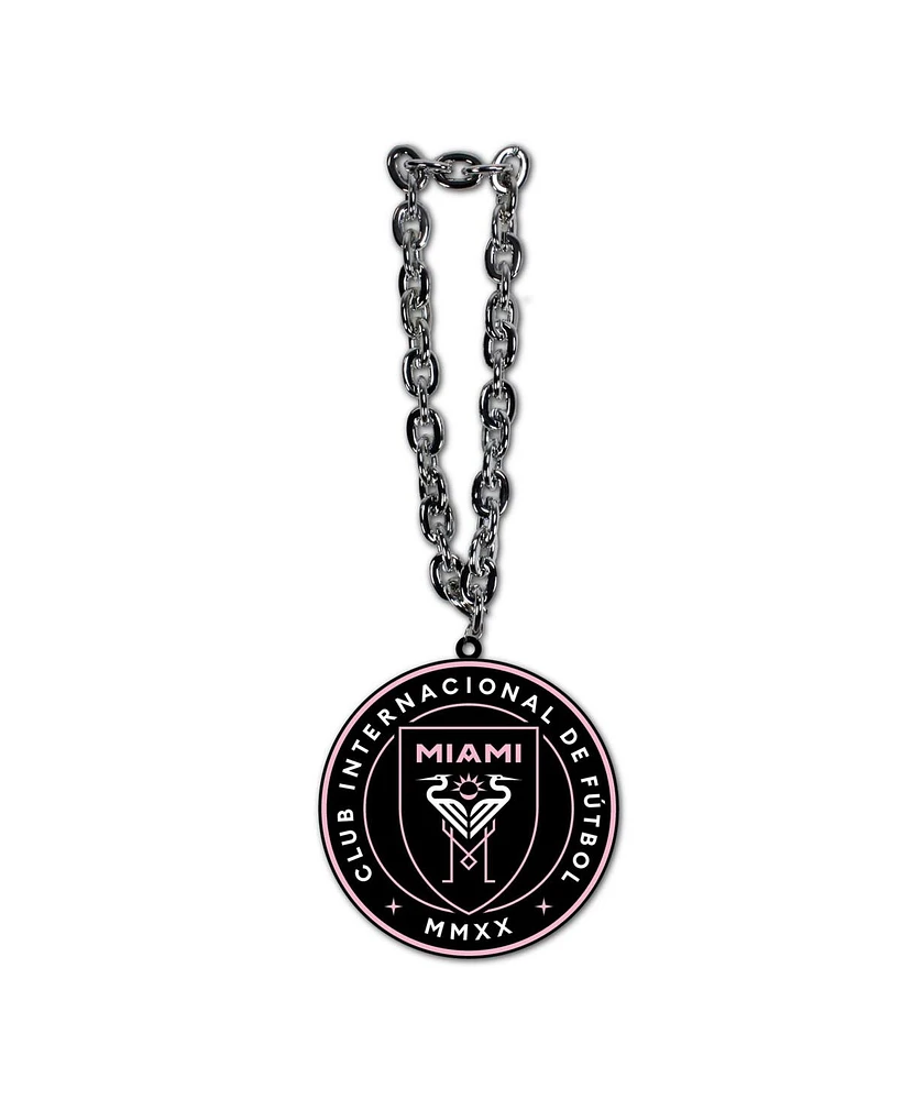 Men's and Women's Mojo Licensing Inter Miami Cf Team Logo Fan Chain Necklace