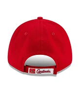 Men's New Era Red St. Louis Cardinals The League 9FORTY Adjustable Hat