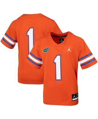 Big Boys Jordan #1 Orange Florida Gators Untouchable Football Jersey