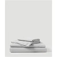 Cotton Cool-Air Percale Sheet Set - Queen
