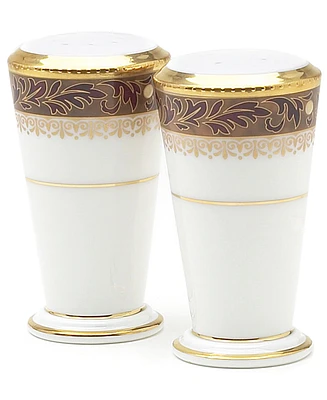 Noritake "Xavier Gold" Salt and Pepper Set, 3 3/4"