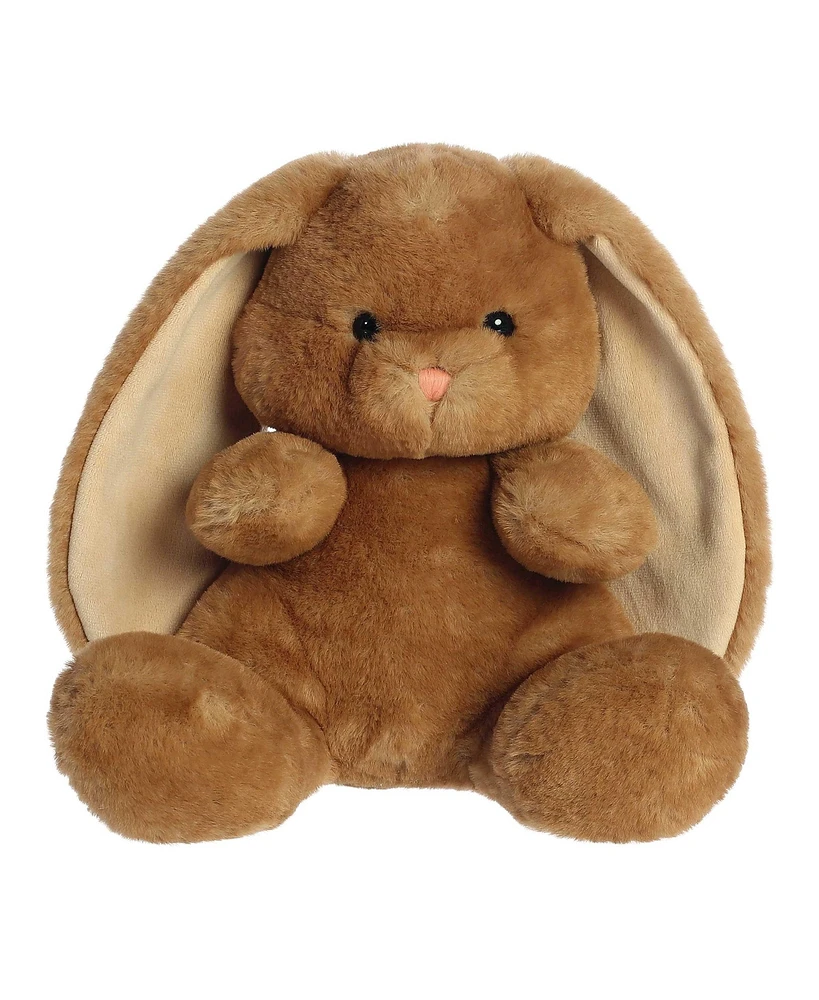 Aurora Medium Softy Bunny Spring Vibrant Plush Toy Brown 11"