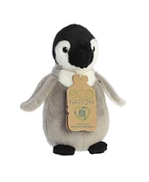 Aurora Small Eco Softies Baby Emperor Penguin Eco Nation Eco-Friendly Plush Toy Grey 8"