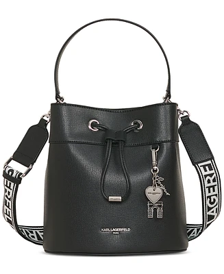Karl Lagerfeld Paris Adele Medium Bucket Bag
