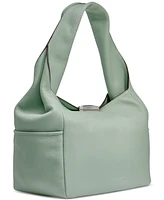 Donna Karan New York Amagansett Soft-Rolled Leather Shoulder with Sculpted Magnet Closure