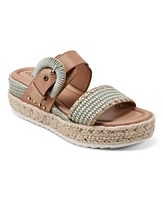 Earth Women's Colla Open Toe Casual Platform Wedge Sandals