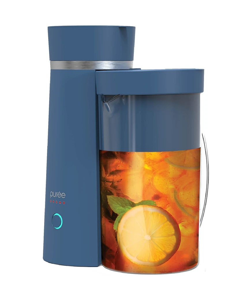 Tzumi Puree Iced Tea and Coffee Maker, 2-Quart