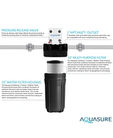 Aquasure Fortitude V2 Series Multi-purpose Whole House Water Treatment System with Siliphos