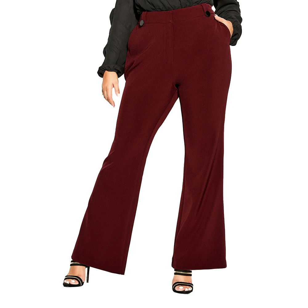 City Chic Women's Tuxe Luxe Pant