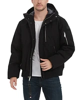 Outdoor United Men's Removable Hood Bomber Jacket