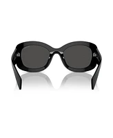 Prada Oval Women's Sunglasses, Pr A13S