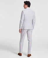 Bar Iii Mens Slim Fit Linen Suit Created For Macys